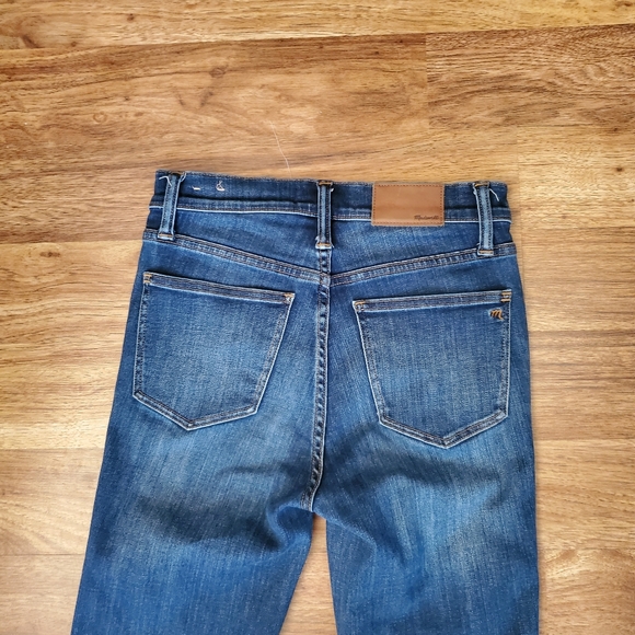 Madewell Size 25 10" High Rise Skinny Jeans - Picture 3 of 9